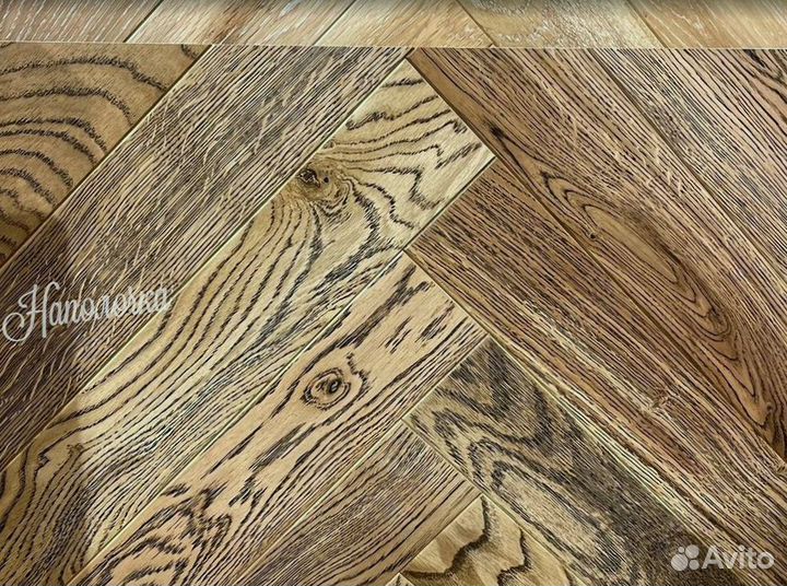 Инженерная доска елочкой