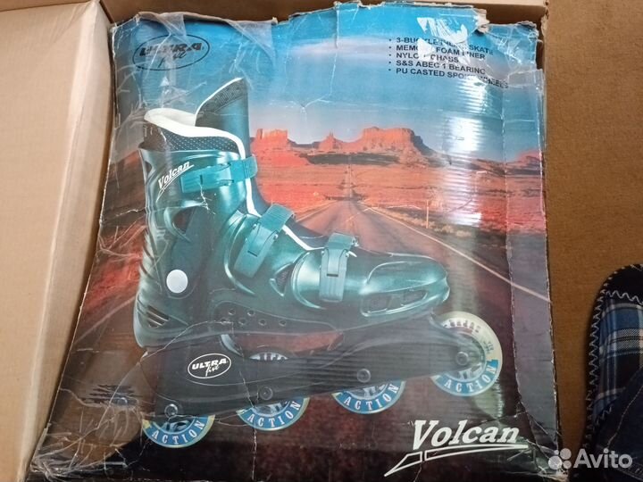 Роликовые коньки мужские 43 размер