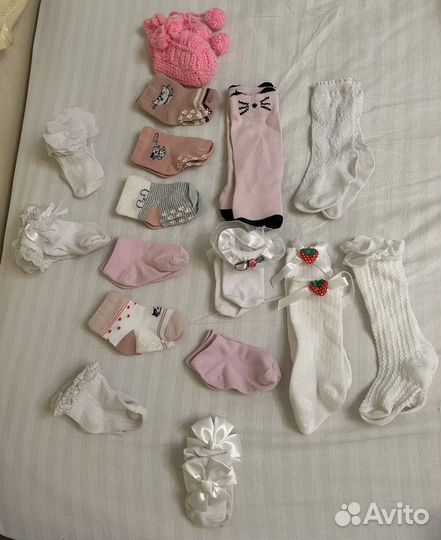 Носочки, гольфы для самых маленьких