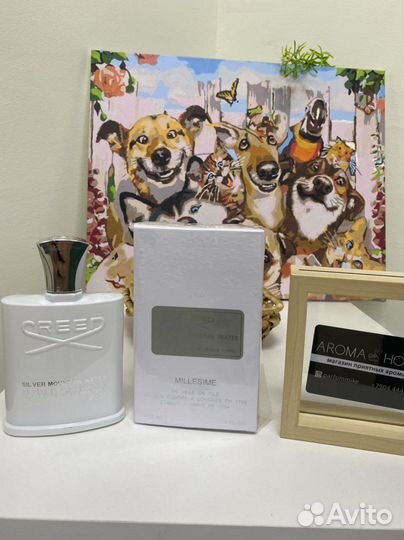 Creed aventus silver