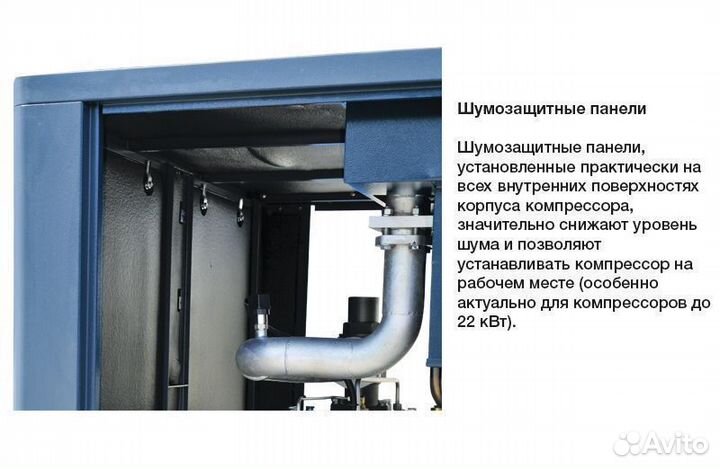 Компрессор 18,5 кВт винтовой