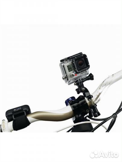 Крепление на руль малое для экшн камер GoPro