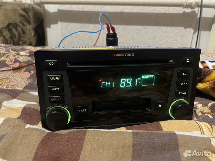 Штатная магнитола ssangyong kyron