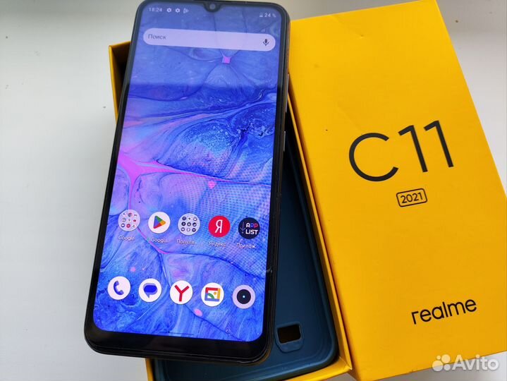 Телефон realme c11, 4-64