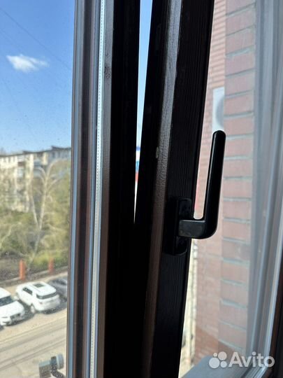 Деревянные окна со стеклопакетом бу