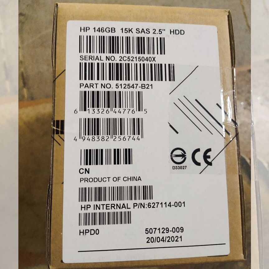 [512547-B21] Жесткий Диск Hp 146gb 512547-B21/512744-001