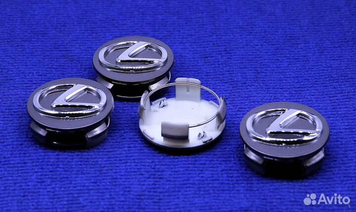 Комплект колпачков литого диска Лексус 62 графит