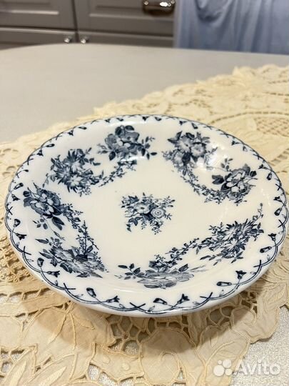 Салатник Johnson Bros зеленый