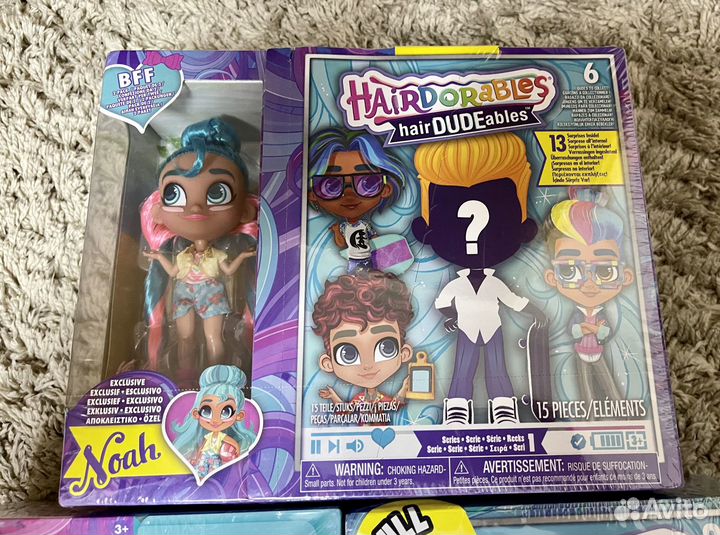 Кукла Hairdorables хэрдораблс девочка, мальчик
