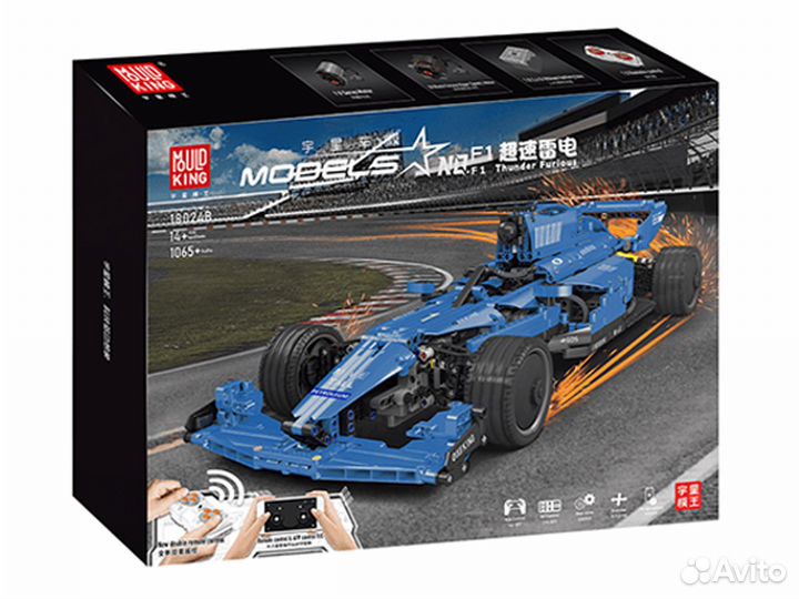 Mould King Formula 1 с ду 18024b (Лучше, чем Lego)