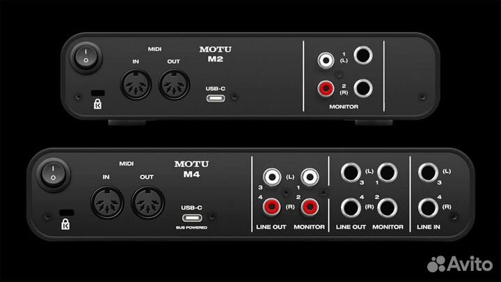Motu M2 Звуковая карта
