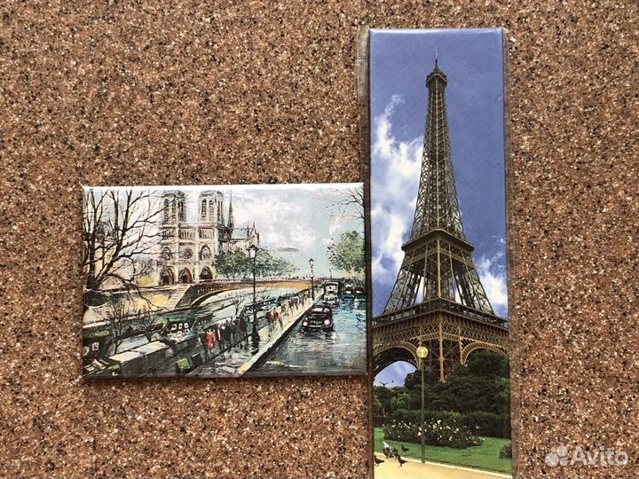 Магниты Париж новые