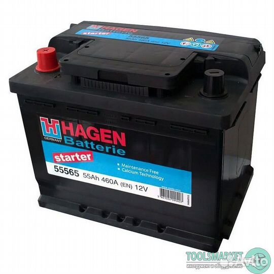 Аккумулятор 6-ст 55 Hagen на Pontiac