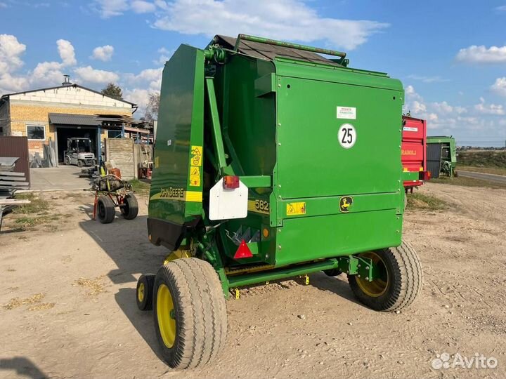 Пресс-подборщик John Deere 582, 2005