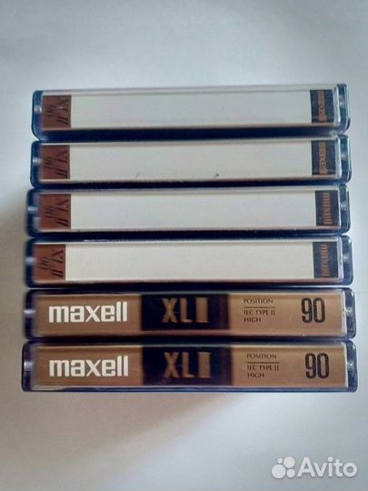 Аудиокассеты Maxell,Basf,TDK,Sony