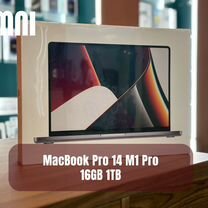 MacBook Pro 14 M1 Pro 16GB 1TB Новый