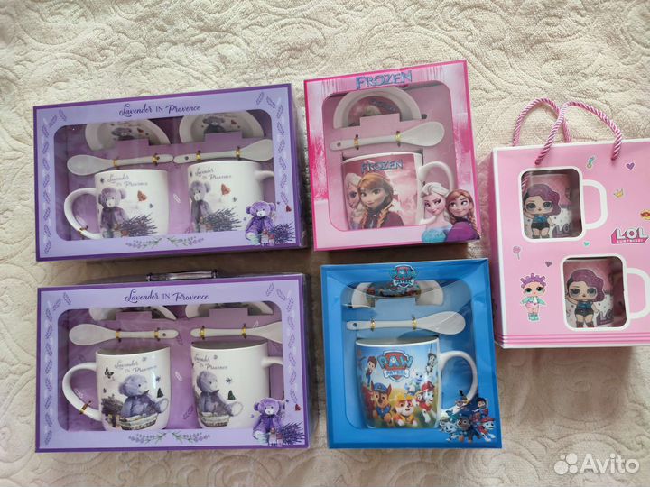 Набор кружек детский подарочный