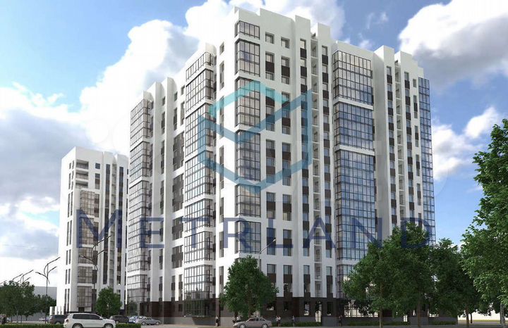 1-к. квартира, 41,4 м², 14/16 эт.