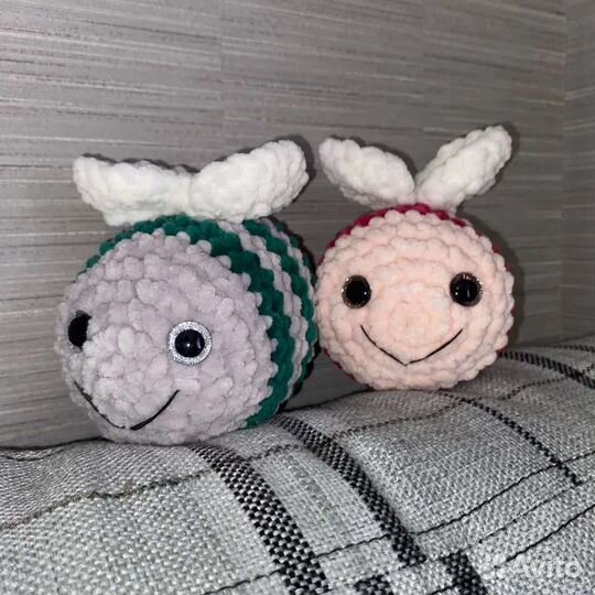 Пчёлка из пряжи