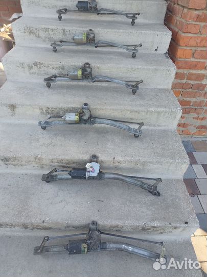 Трапеция дворников с электромотором гольф 2 Мк 2