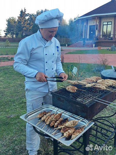 Повар на час, шашлычник, кейтеринг