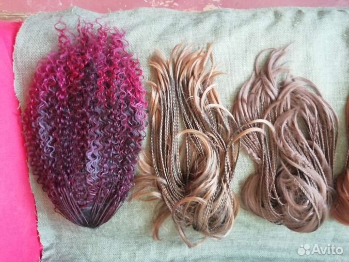 Шиньоны на заколке 11 штук