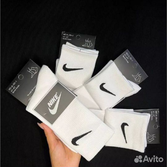 Носки nike белые