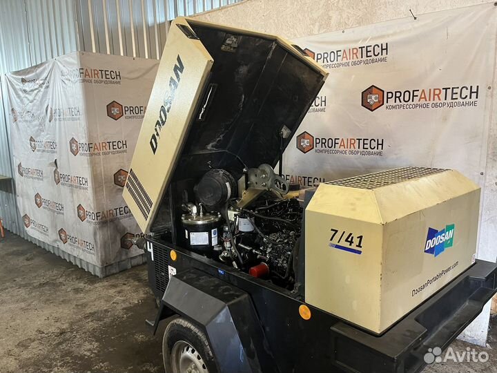 Дизельный компрессор Doosan 7/41 Ирландия