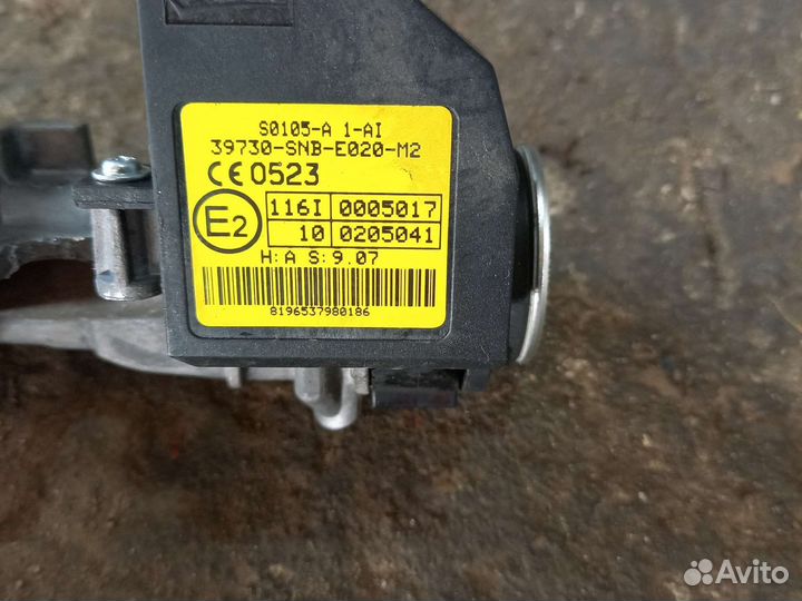 Honda civic 4d замок зажигания ключи личинка