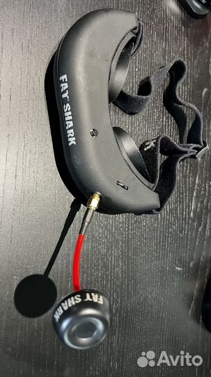 Квадрокоптер dji phantom 2 FPV Fatshark