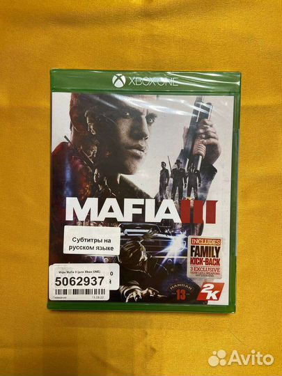 Xbox ONE Mafia 3