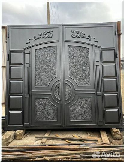 Кованые ворота под ключ с доставкой