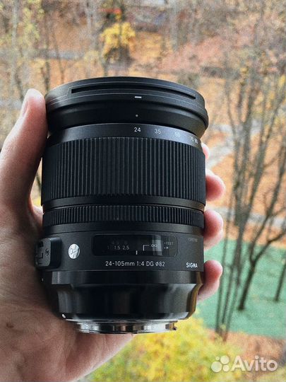 Объектив Sigma AF 24-105mm f/4 DG OS HSM Art Canon