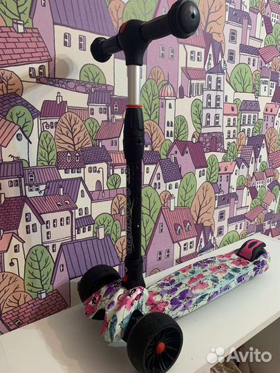 Самокат детский трехколесный