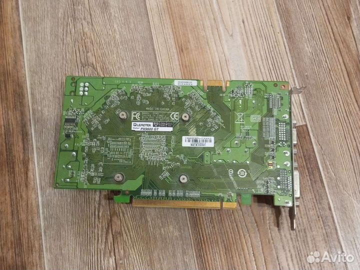 Видеокарта leadtek px9600gt