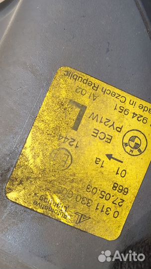 Поворот BMW 3 E46, 2003