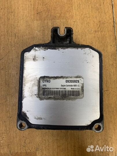 Блок управления двигателем Opel Astra G Z16XEP
