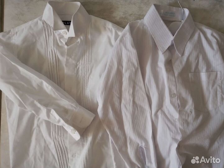 Рубашка белая для мальчика