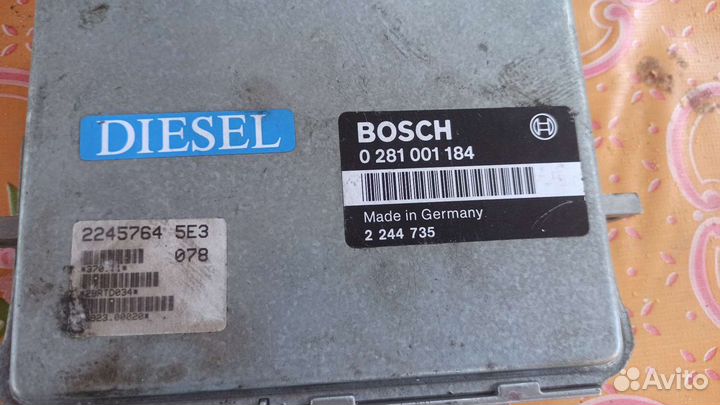 Блок управления двигателем бмв е34 525 м51d25