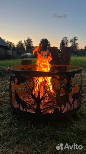 Костровая чаша очаг