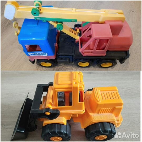 Кран подъемный трактор детский