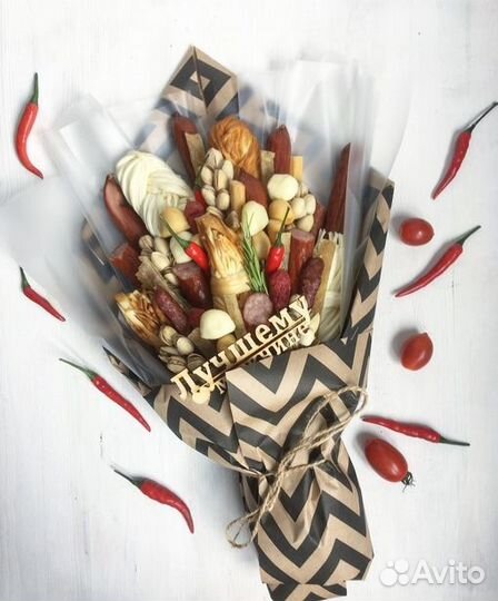 Съедобный букет мужчине