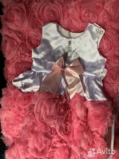 Комплект на выписку для девочки весна, осень, лето