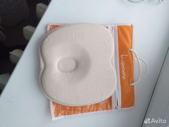 Подушка ортопедическая с эффектом памяти для новор