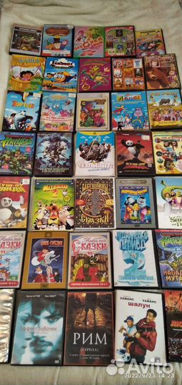 Dvd диски мультфильмы