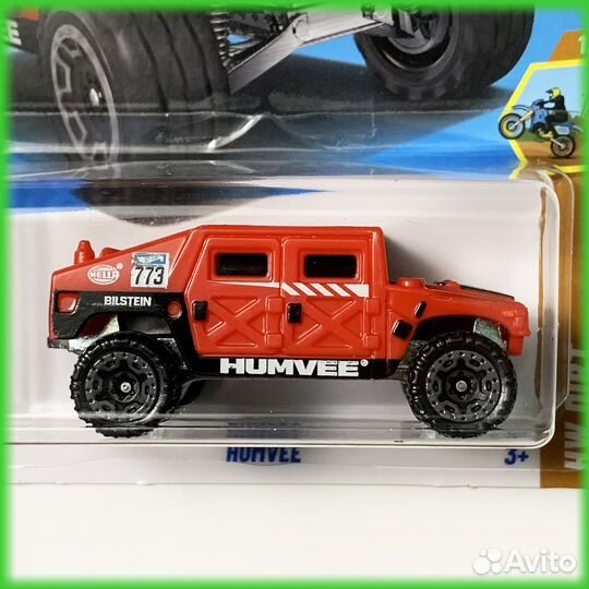 2025С Hot Wheels humvee Красный