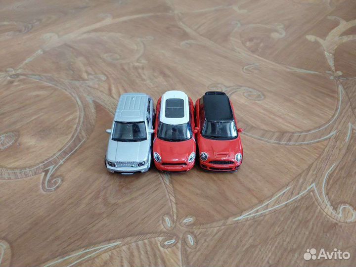 Машинки Welly, Maisto, RMZ City, Motor Max и др