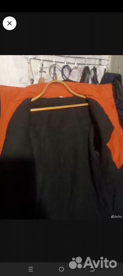 Куртка мужская теплая с капюшоном 48 размер