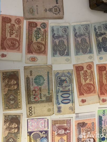 Банкноты мира боны купюры