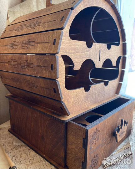 Мини бар из дерева